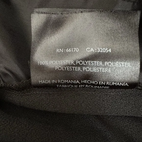 Anthropologie Women's Black Polyester Elastic Waist Ankle Pants Size S - Picture 10 of 12